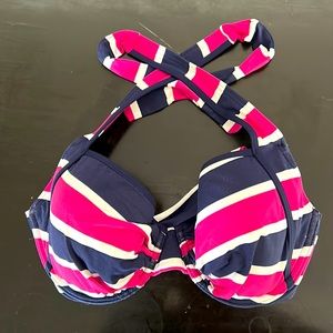 Tommy Bahama Pink/Blue Bathing Suit Top